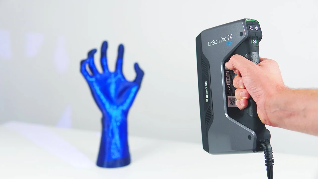 4. EinScan Pro 2X Plus Handheld 3D Scanner